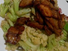 叉燒炒花菜-广东道至正餐厅(区庄店)
