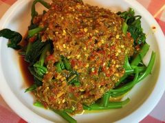 剁椒空心菜-洪霞餐馆·川菜·鲜货现炒(两江春城店)