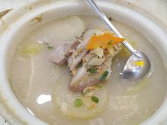 猪肉海鲜煲节瓜-天鲜阁·海鲜粤菜·33年老字号(石槎白云站店)