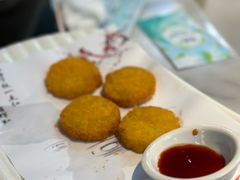 香炸墨鱼饼-闽公馆·客家私房菜·商务宴请·包厢(杏林橡树湾店)