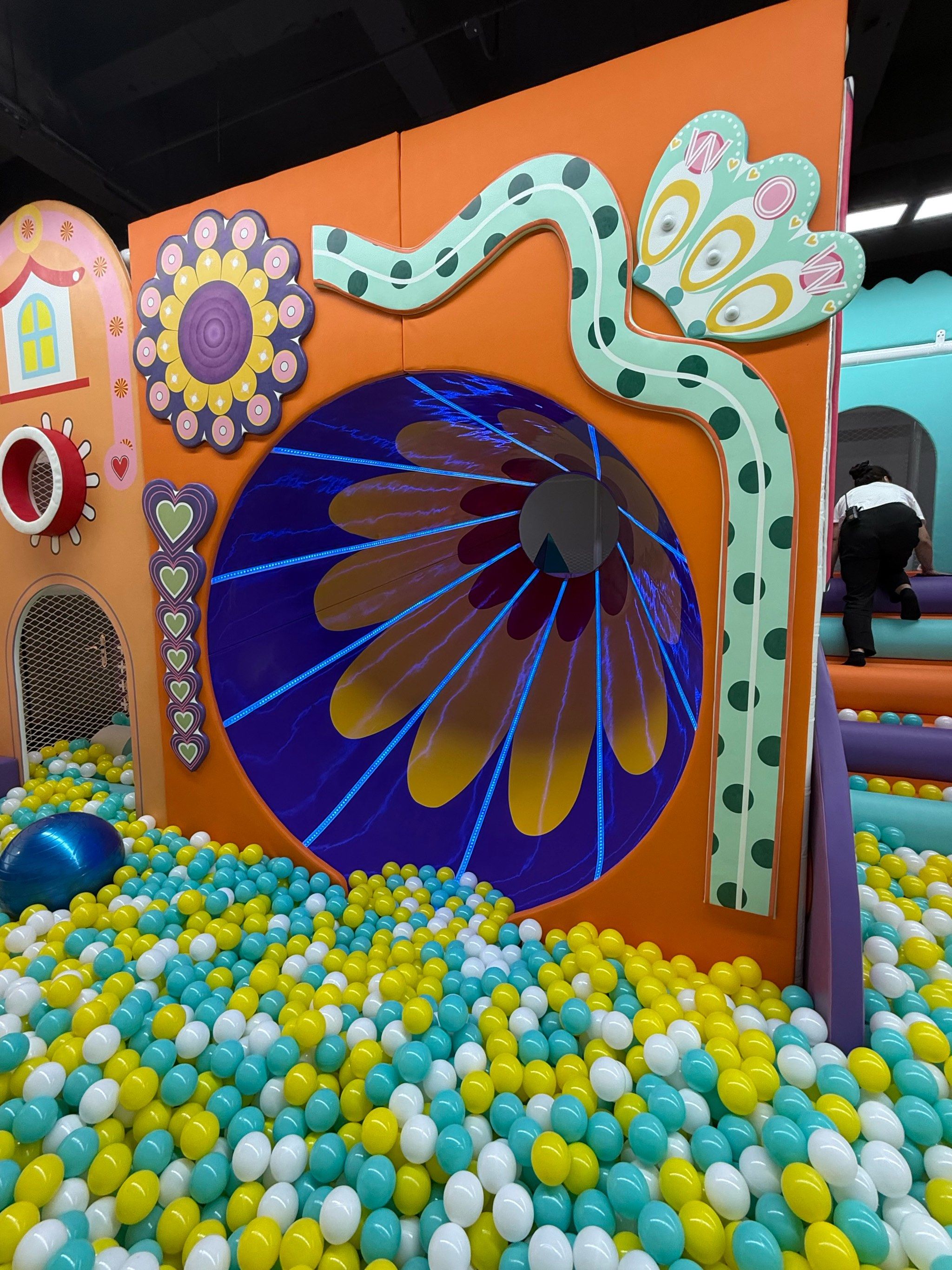 水愈汤泉新增了儿童淘气堡了!