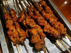 特色碳烤羊肉串-老兰家传统烧烤炒菜泡馍(小南门店)