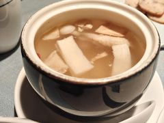 清炖松茸汤-老船坞水上餐厅(亚洲大酒店  东四十条店)