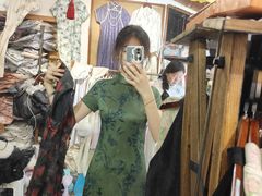 -暮晚尘香汉服旗袍