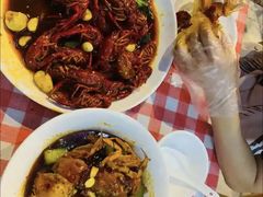 油焖小龙虾-刘记老长沙龙虾烧烤(麦地店)