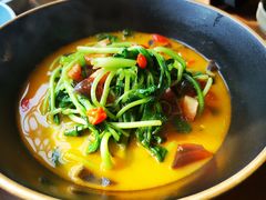 上汤鸡毛菜-薇酌饮·陕西菜(南门外店)