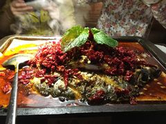 -探鱼·鲜青椒爽麻烤鱼(三水广场店)