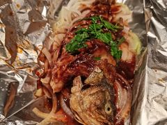 香烤鲈鱼-新白鹿餐厅(嘉兴八佰伴华府店)