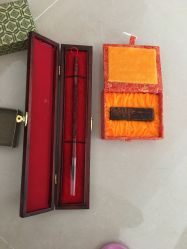 -凤鸣笔庄婴儿满月理发胎毛笔制作