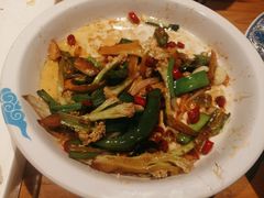 干锅有机花菜-胖老汉椒麻鸡清真新疆菜(西御街店)