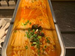 锡纸烤金针菇-很久以前羊肉串(中山公园店)