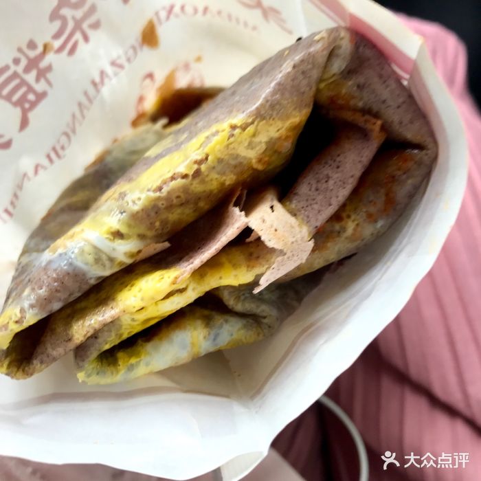 杂粮煎饼紫米煎饼图片 - 第3张