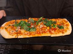 意大利辣肉腸長薄餅-layback cafe & bar