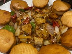 回锅肉夹馍-华顺土菜馆(洪岗路店)