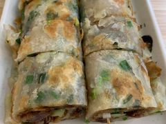 葱饼卷牛肉-台北楚楚园馅饼粥(虹桥南丰城店)