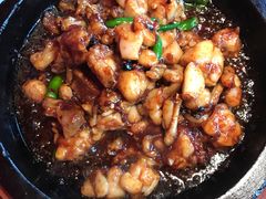 酱爆石锅蛙-绿茶餐厅(蓝色港湾店)