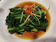 白灼菜心-尽善百年古院餐厅(王家老宅店)
