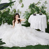 小清新绿植婚纱照浪漫来袭!