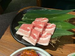 调味猪五花-九田家黑牛烤肉料理(太阳宫广场店)