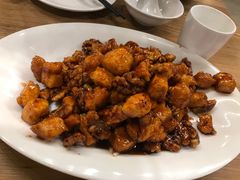 酱爆桃仁鸡丁-陈傻子餐厅(世纪都会店)