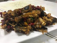 辣炒干安康-宏源鑫海鲜餐厅·海景婚宴厅(石老人店)