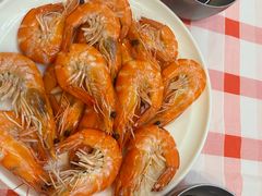 白灼盐汪子虾-津门小红坊海鲜·海胆水饺·夜宵(河西店)