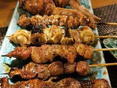 香葱油淋鸡腿肉-半藏居酒屋(香港花园店)