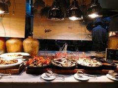 自助取餐区-杭州钱江新城万怡酒店-西餐厅