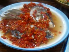 剁椒鱼头-湘缘道客•湘缘饭店·25年湘菜馆(古墩路店)