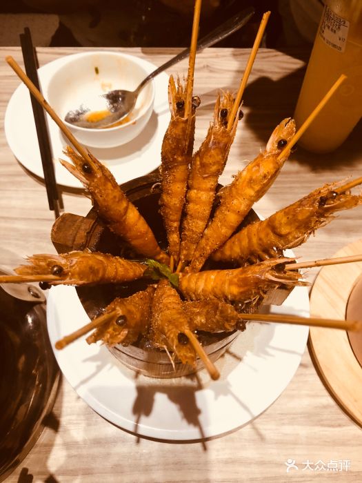 龙井爆竹虾