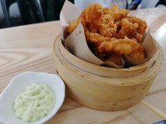 小酥肉配蛋黄山葵酱-福米小馆