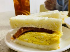 餐肉蛋三明治-沙溪兄茶餐厅
