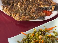 -北京龙庆四季香农家饭庄·灶台鱼·碳烤虹鳟鱼(龙庆峡店)