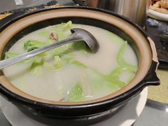 咸猪骨煲淋芥菜-林记生蚝·专注生蚝三十载(创意园店)