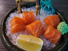 三文鱼刺身-炙柒Sekinana·精致日料(合生汇店)