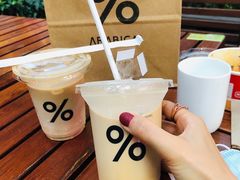 原味拿铁-% Arabica阿拉比卡咖啡(武汉天地店)