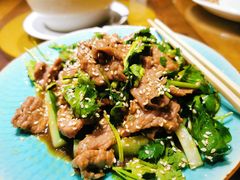 秘制香醋拌牛肉-金苑酒家·客家菜·广东老字号(万象店)