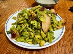 脆皮莴笋炒腊肉-静一餐厅·湖北菜(前门店)