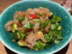 莱阳黄瓜拌海蜇头-KŌNG胶东小馆(华熙店)