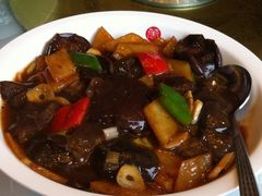 蘑菇炒土豆片-万宝海鲜舫(劳动公园店)