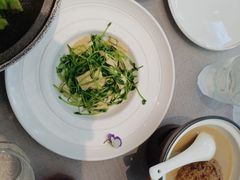 香芹苗拌腐竹-北平食府·北京烤鸭(北京西站六里桥店)