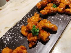 雪花糖醋里脊-绿茶餐厅(乐峰广场店)