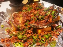 南瓜焖大连鲍-许家菜(望江店)