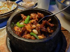 石锅杭椒牛蛙-桂满陇天书(南京德基旗舰店)