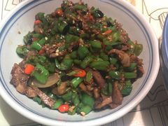 青椒小炒拆骨肉-俏九州·小炒黄牛肉(华润万象汇店)