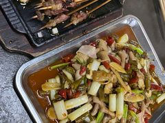 泡椒鹅肠-神伙烧烤(南坪总店)