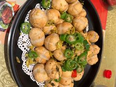 韭菜螺丝肉-刘胖子家常菜·蹄花焖藕(江汉路总店)