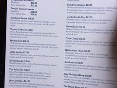 菜单-Fergburger(皇后镇店)