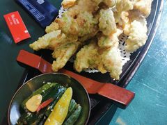 苔菜小黄花-君霖海鲜私房菜(春柳店)