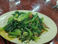 豆豉鲮鱼油麦菜-贞姨美食·老字号海鲜大排档